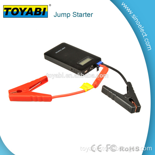 6000mah Multi-function Vehicle Car Jump Starter Mobile Power Bank Battery Charger Emergency Kit with LED Torch Flashlight